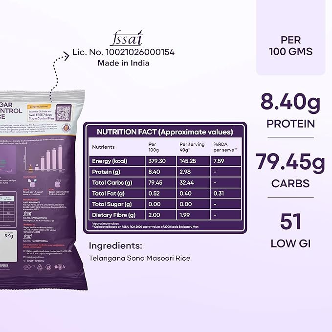 sugar control rice sugar control rice